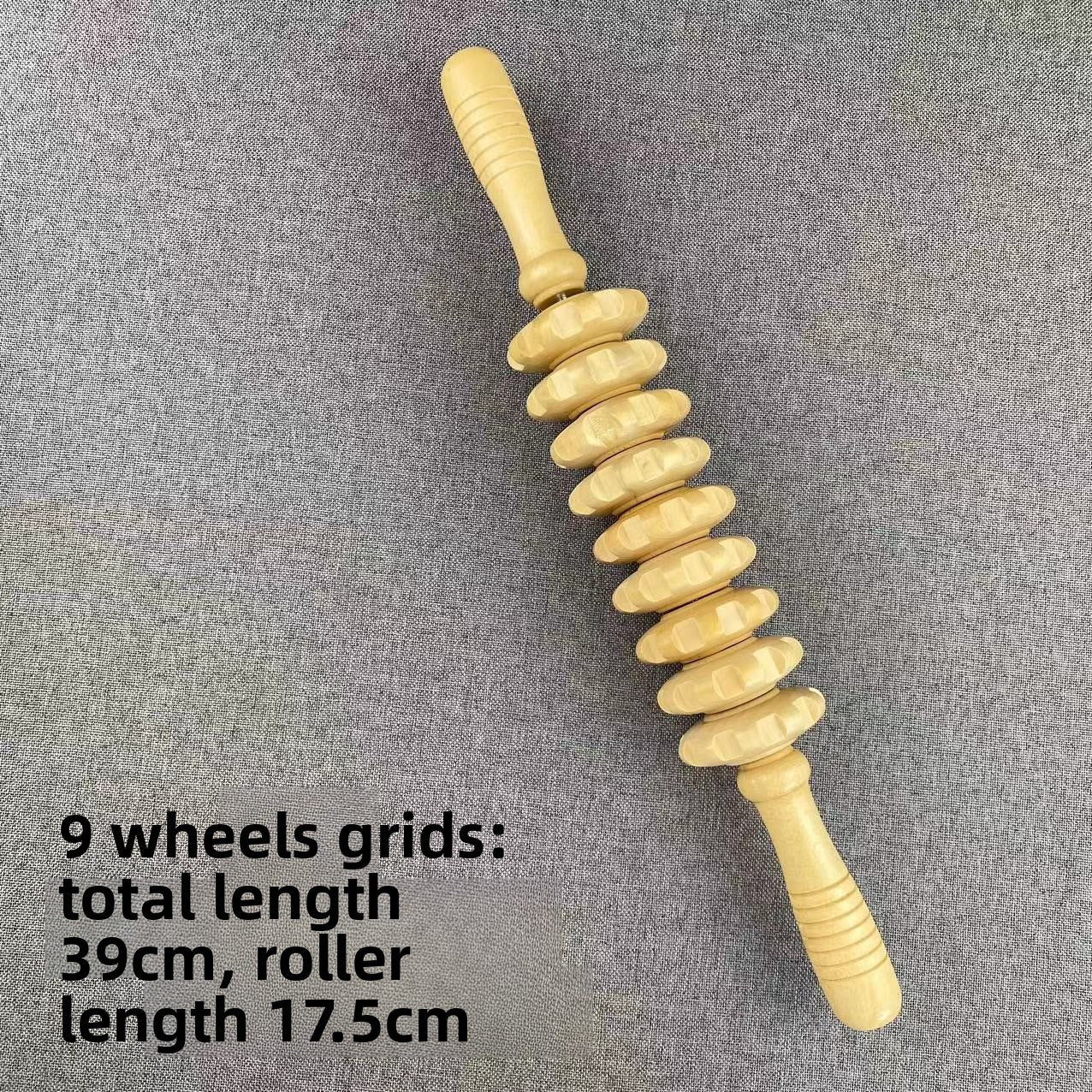 Thin Wooden Yoga Massage Roller