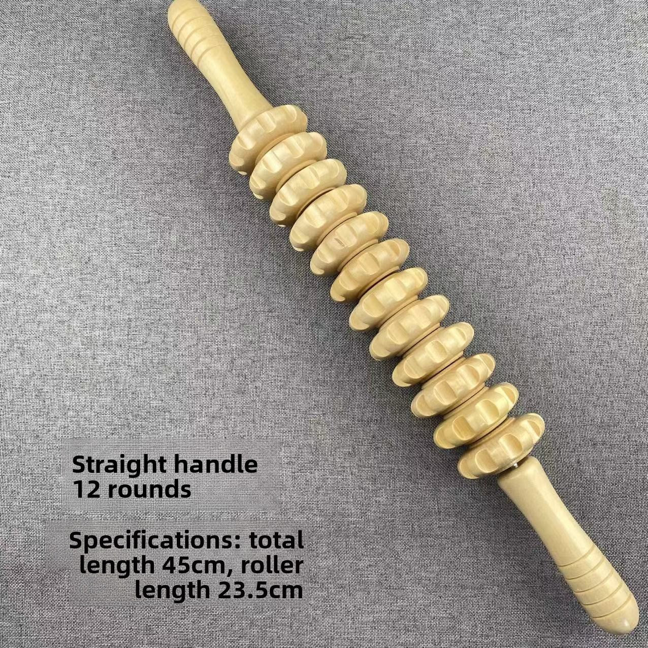 Thin Wooden Yoga Massage Roller