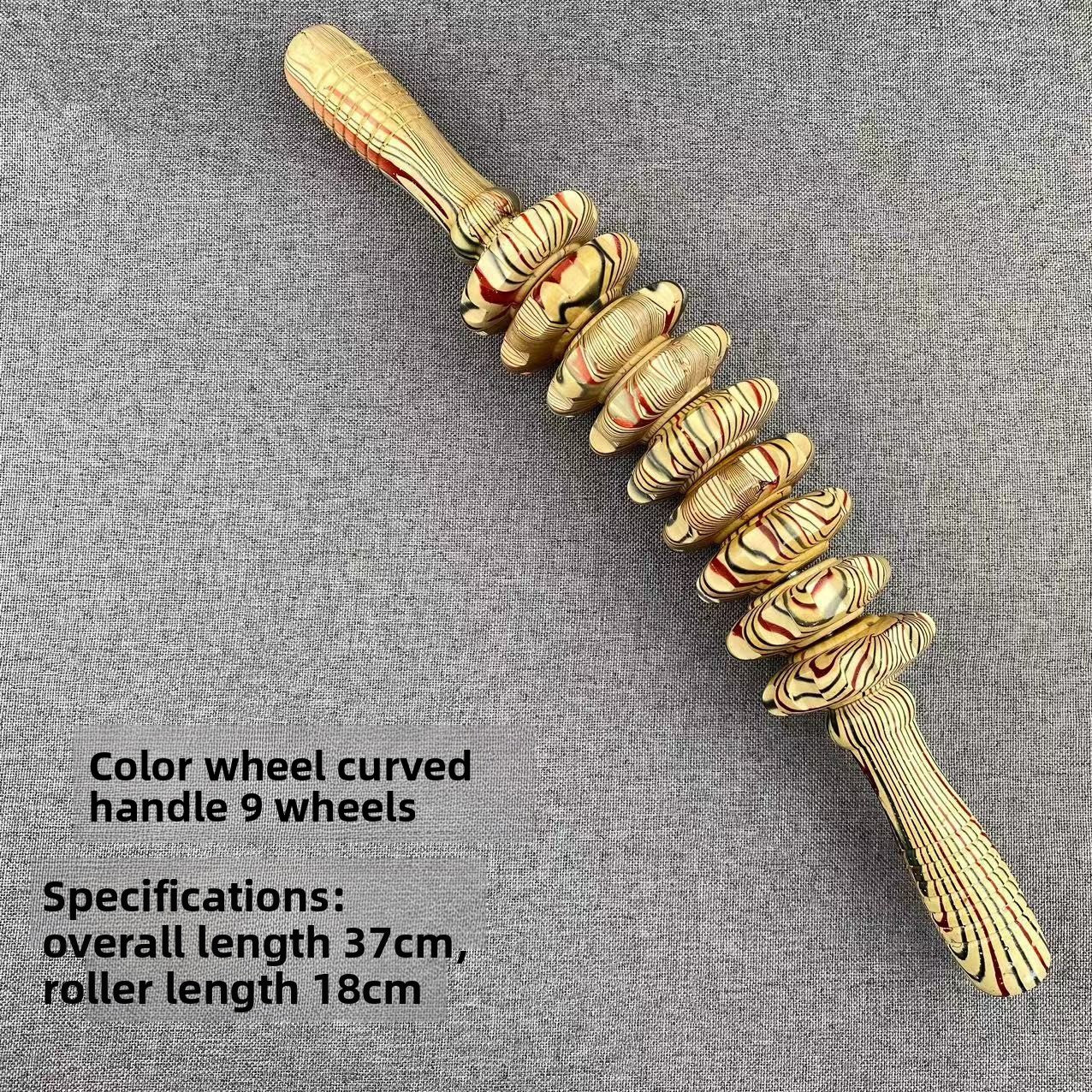 Thin Wooden Yoga Massage Roller