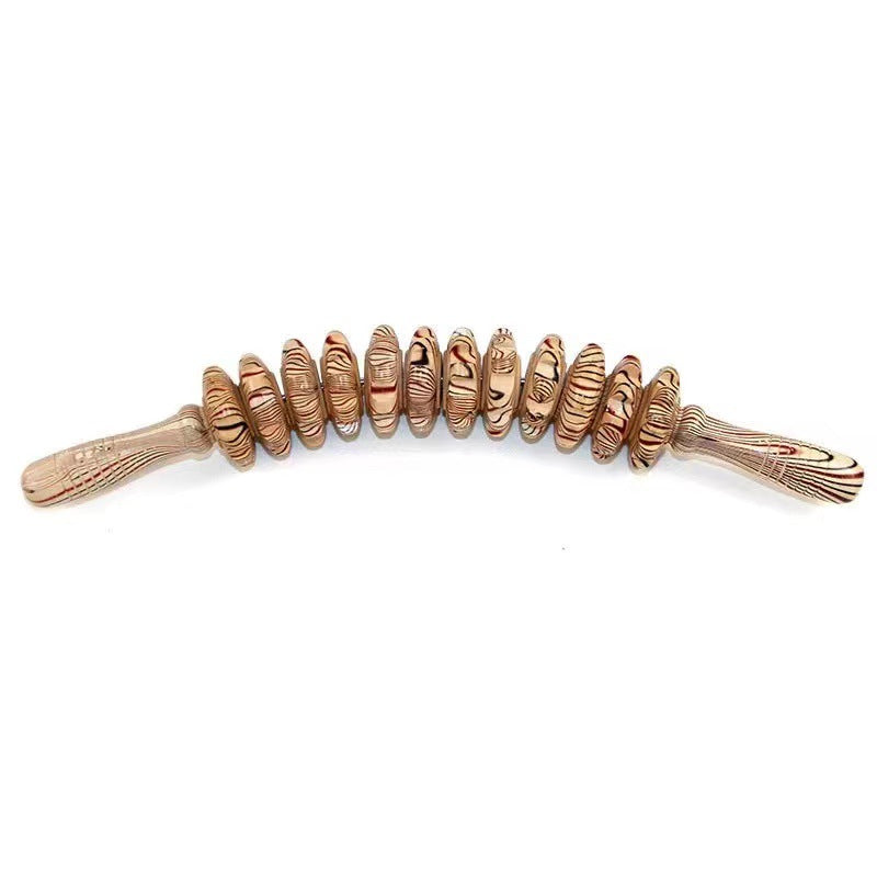 Thin Wooden Yoga Massage Roller