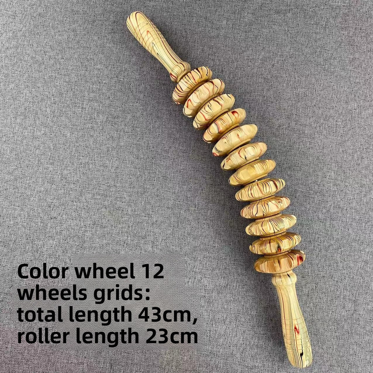Thin Wooden Yoga Massage Roller