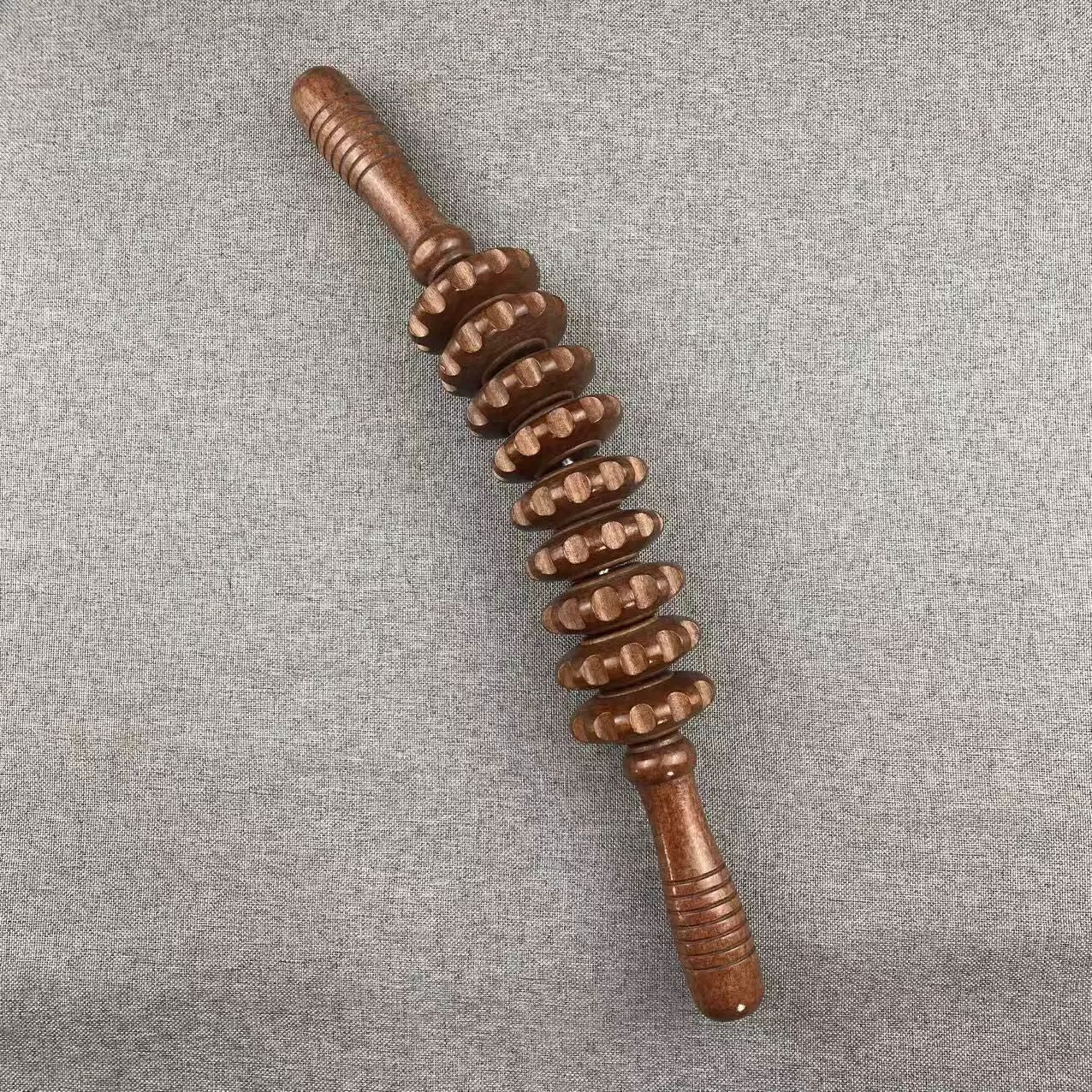 Thin Wooden Yoga Massage Roller