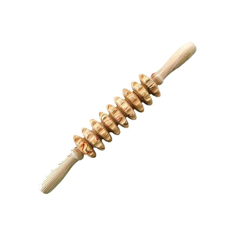 Thin Wooden Yoga Massage Roller