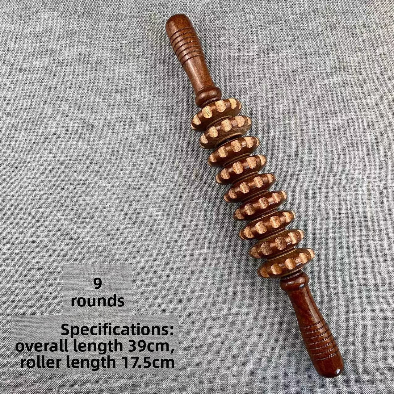 Thin Wooden Yoga Massage Roller