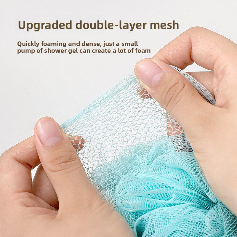 Soft Handle Bath Ball with Automatic Liquid-Dispensing